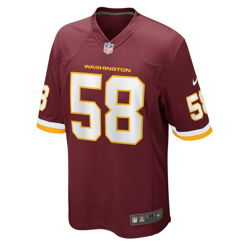 Shaka Toney Washington Football Team Game Jersey - Burgundy | Nike online