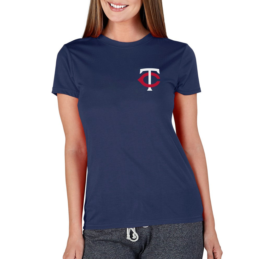 Minnesota Twins Concepts Sport Women's Marathon Knit Top - Navy