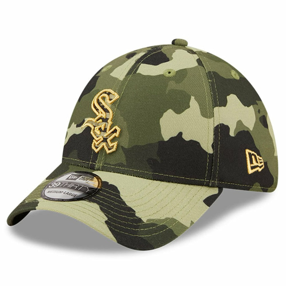 Chicago White Sox 2022 Armed Forces Day 39THIRTY Flex Hat - Camo | New Era