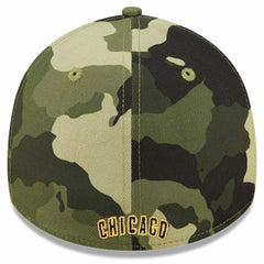 Chicago Cubs 2022 Armed Forces Day 39THIRTY Flex Hat - Camo | New Era