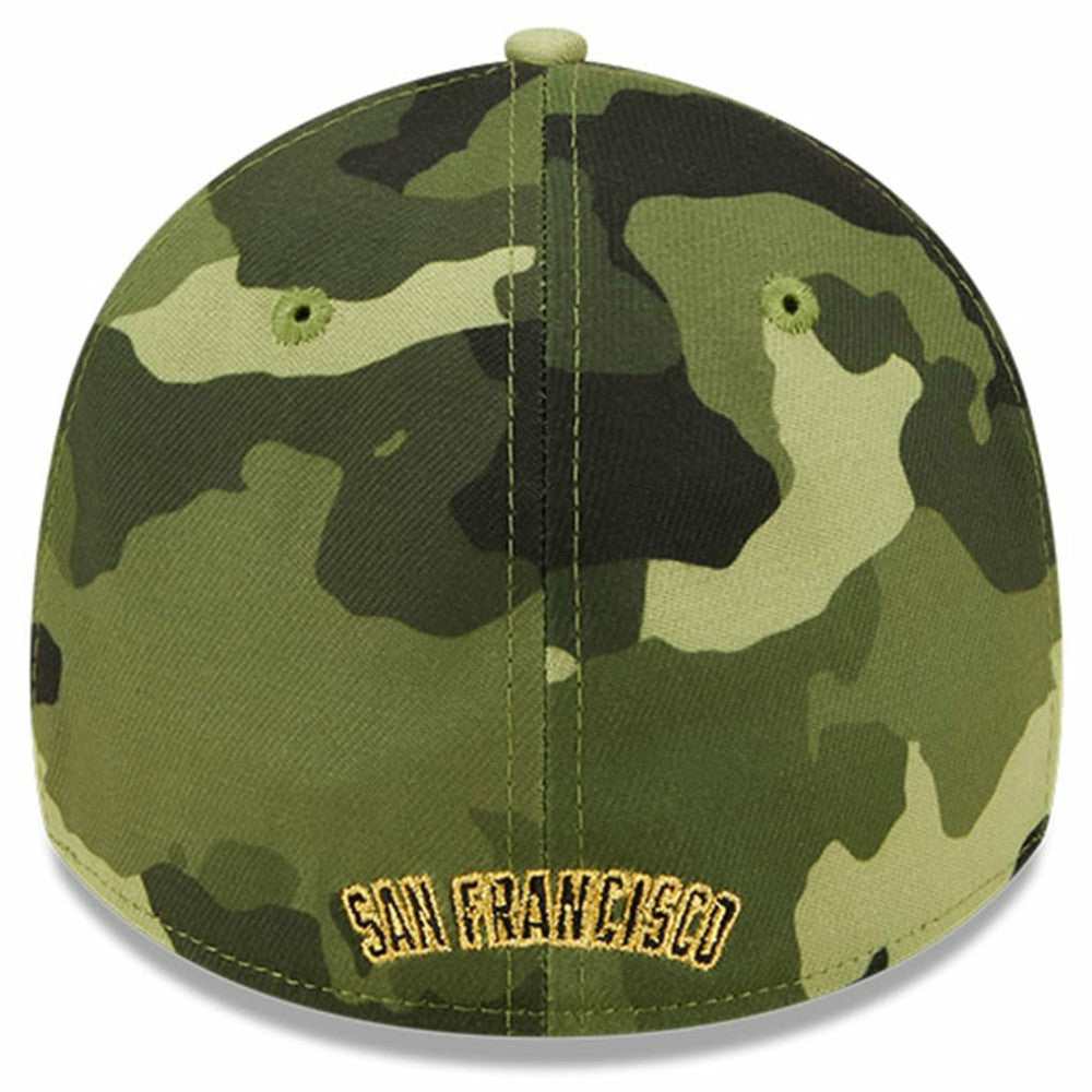 San Francisco Giants 2022 Armed Forces Day 39THIRTY Flex Hat - Camo | New Era