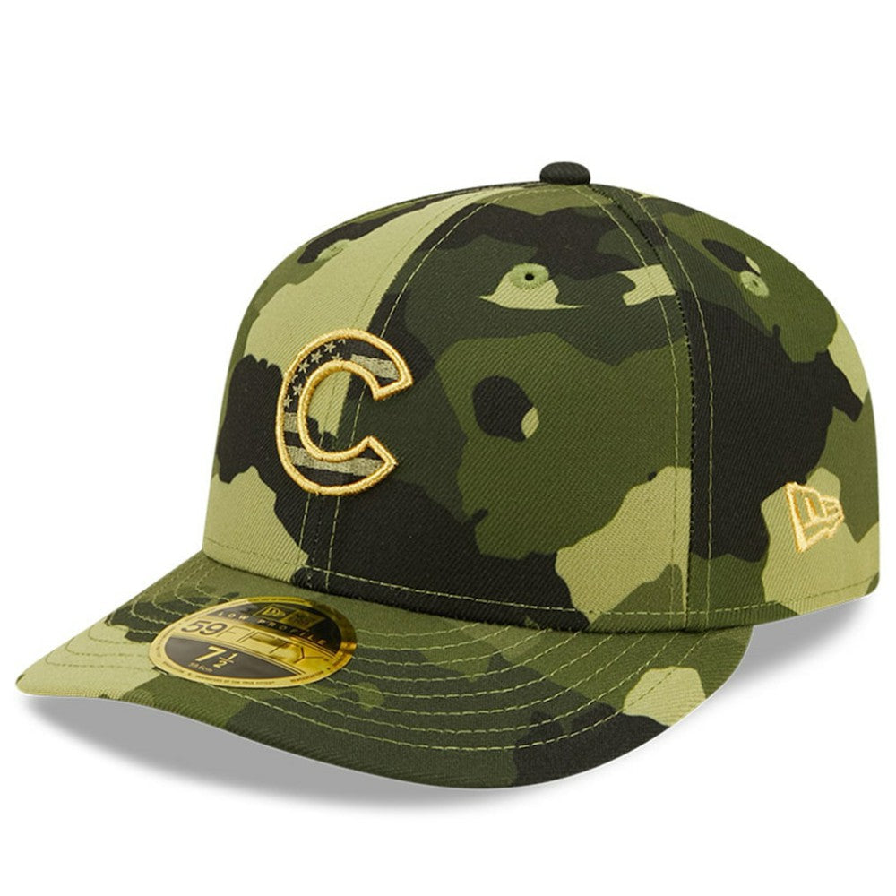 Chicago Cubs 2022 Armed Forces Day On-Field Low Profile 59FIFTY - Camo | New Era