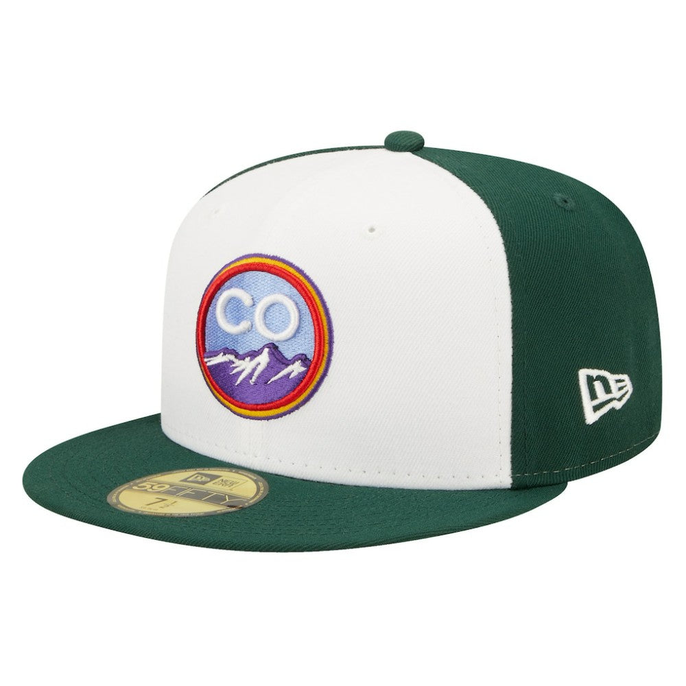 Colorado Rockies 2022 City Connect 59FIFTY Fitted Hat - White | New Era