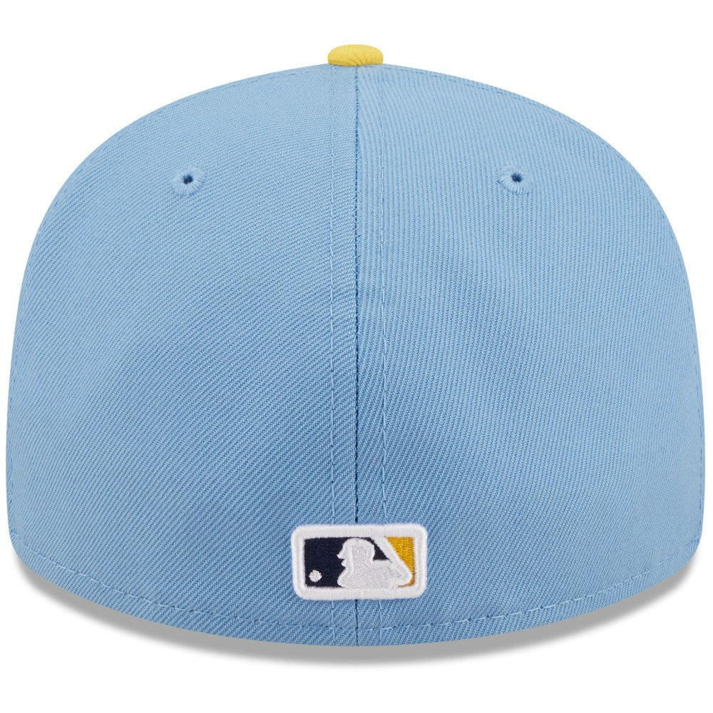 Milwaukee Brewers 2022 City Connect Low Profile 59FIFTY Fitted Hat - Powder Blue | New Era