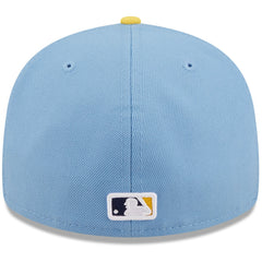 Milwaukee Brewers 2022 City Connect Low Profile 59FIFTY Fitted Hat - Powder Blue | New Era