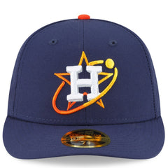 Houston Astros 2022 City Connect Low Profile 59FIFTY Fitted Hat - Navy | New Era