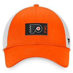 Philadelphia Flyers Fanatics Authentic Pro Rink Trucker Snapback Hat Orange