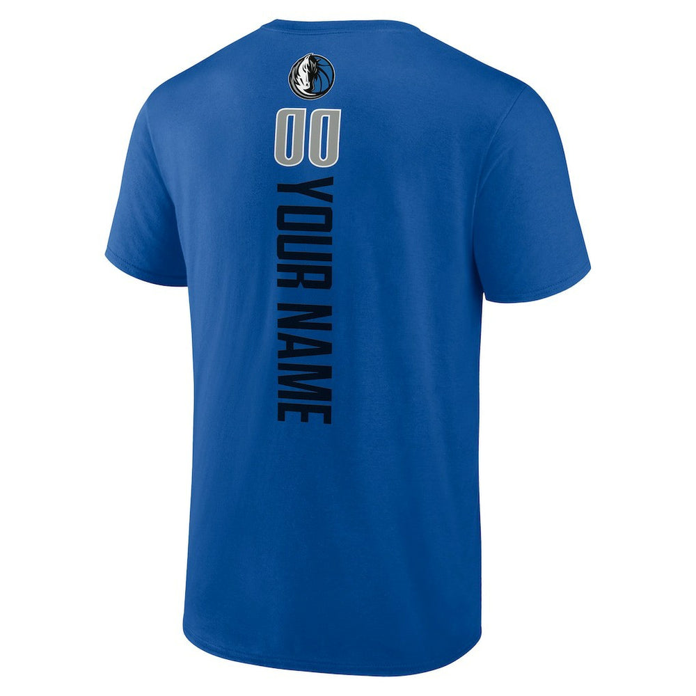 Dallas Mavericks Personalized Playmaker Team T-Shirt sale - Blue sale