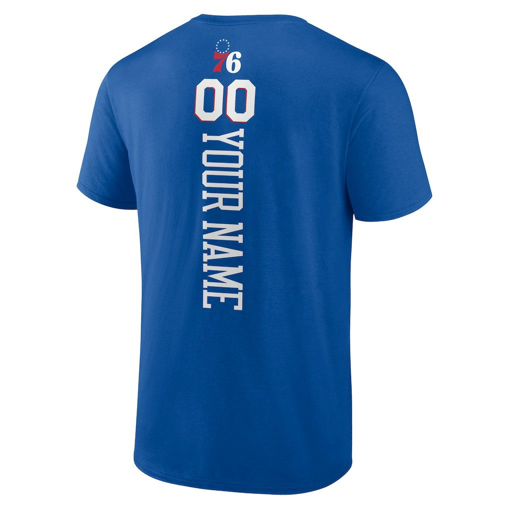 Philadelphia 76ers Personalized Playmaker Team T-Shirt - Royal online