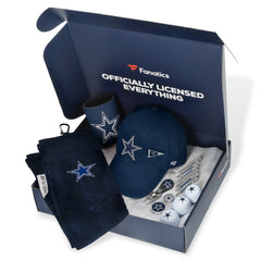 Dallas Cowboys Pack Golf-Themed Gift Box - $105+ Value for sale