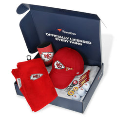 Kansas City Chiefs Pack Golf-Themed Gift Box - $105+ Value for sale