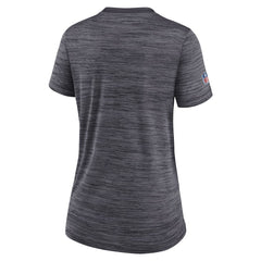 New Orleans Saints Women's Sideline Velocity Lockup Performance T-Shirt - Black | Nike for sale