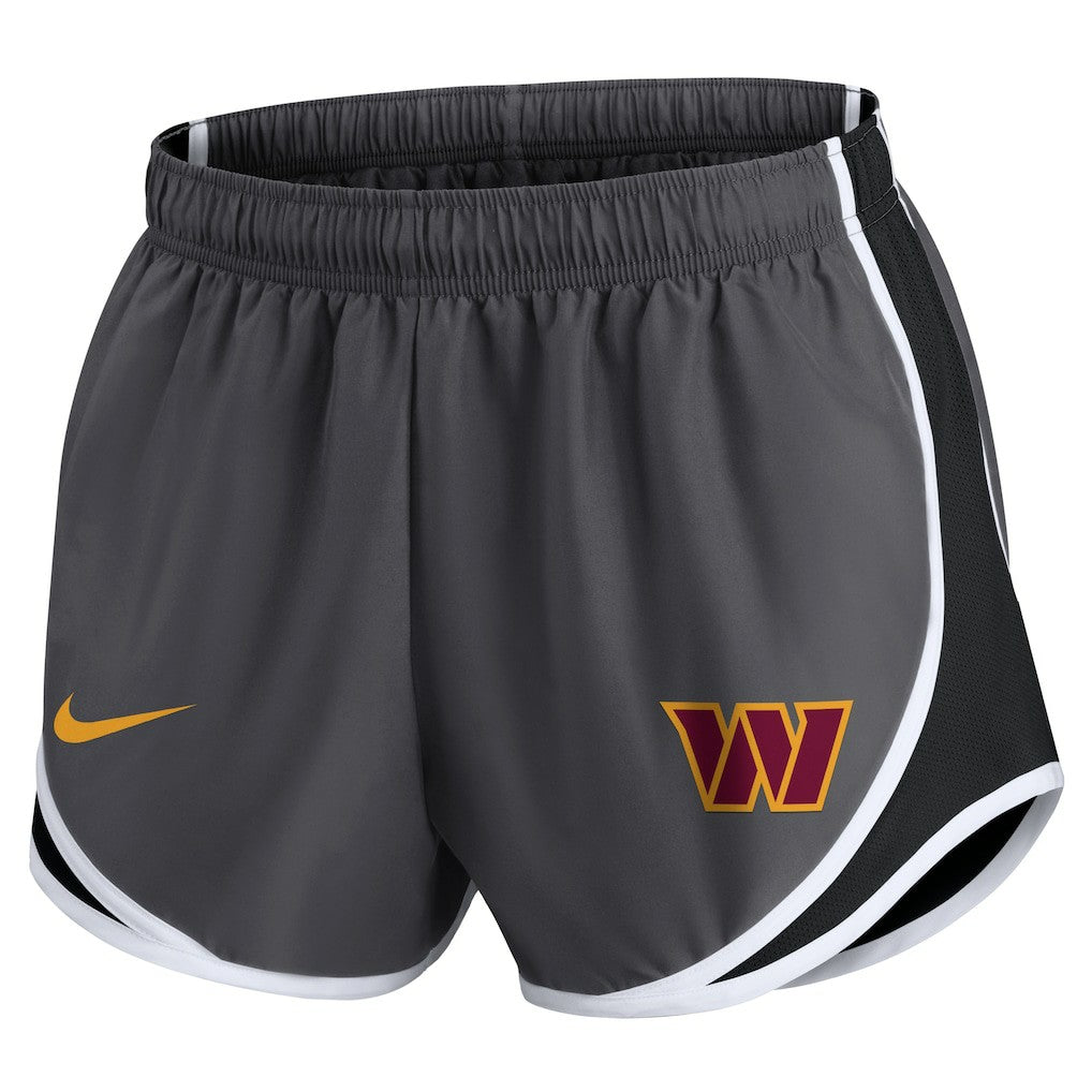Washington Commanders Women's Team Logo Performance Tempo Shorts - Charcoal | Nike discount