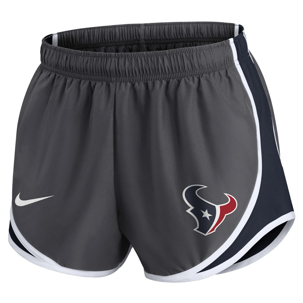 Houston Texans Women's Team Logo Performance Tempo Shorts - Charcoal | Nike sale
