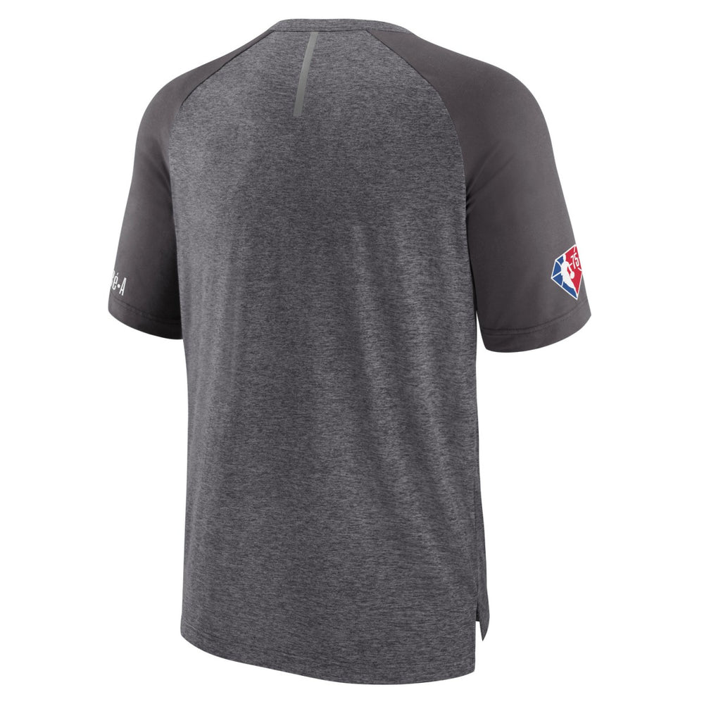 Washington Wizards 2022 Noches Ene-Be-A Core Shooting Raglan T-Shirt - Heathered Gray | Fanatics online