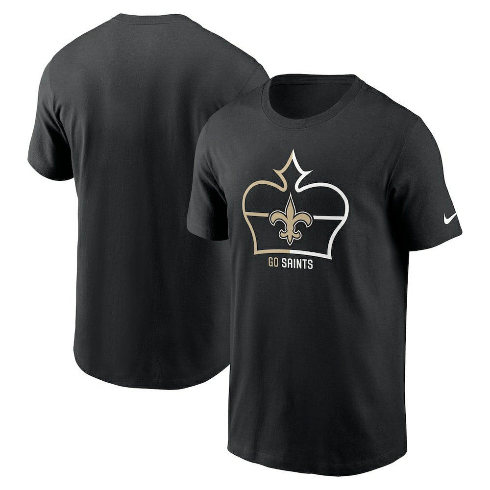 New Orleans Saints Essential Local Phrase T-Shirt - Black | Nike online