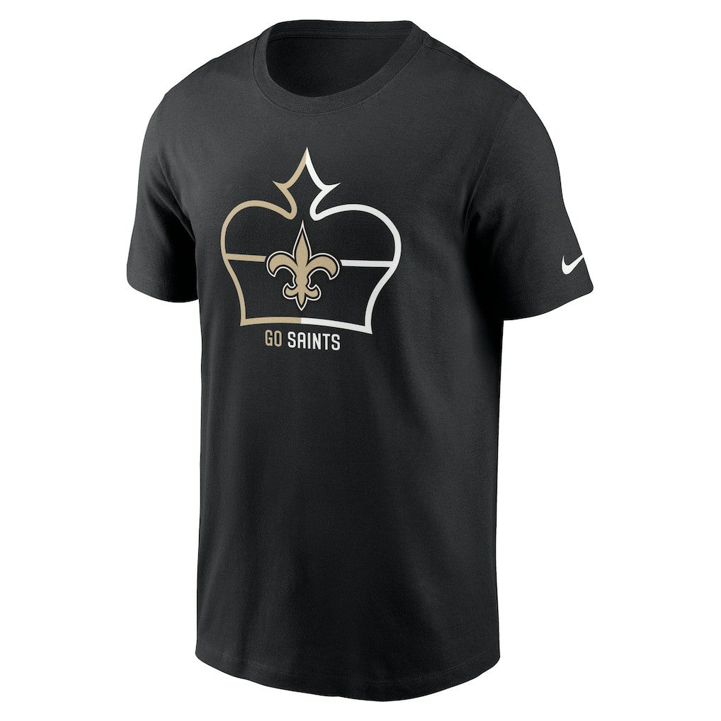 New Orleans Saints Essential Local Phrase T-Shirt - Black | Nike online