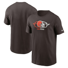 Cleveland Browns Essential Local Phrase T-Shirt - Brown | Nike online