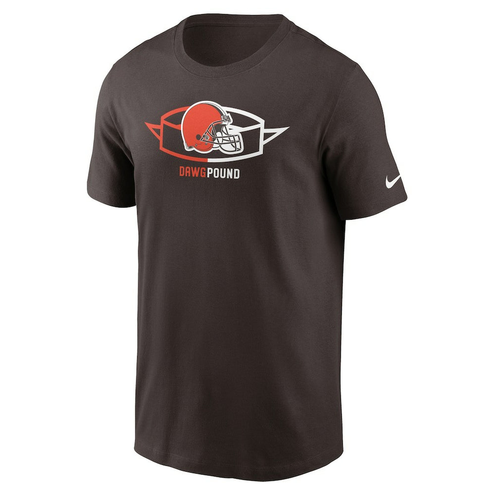 Cleveland Browns Essential Local Phrase T-Shirt - Brown | Nike online