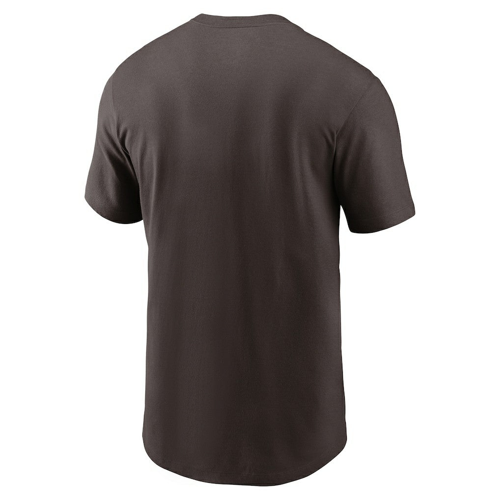 Cleveland Browns Essential Local Phrase T-Shirt - Brown | Nike online