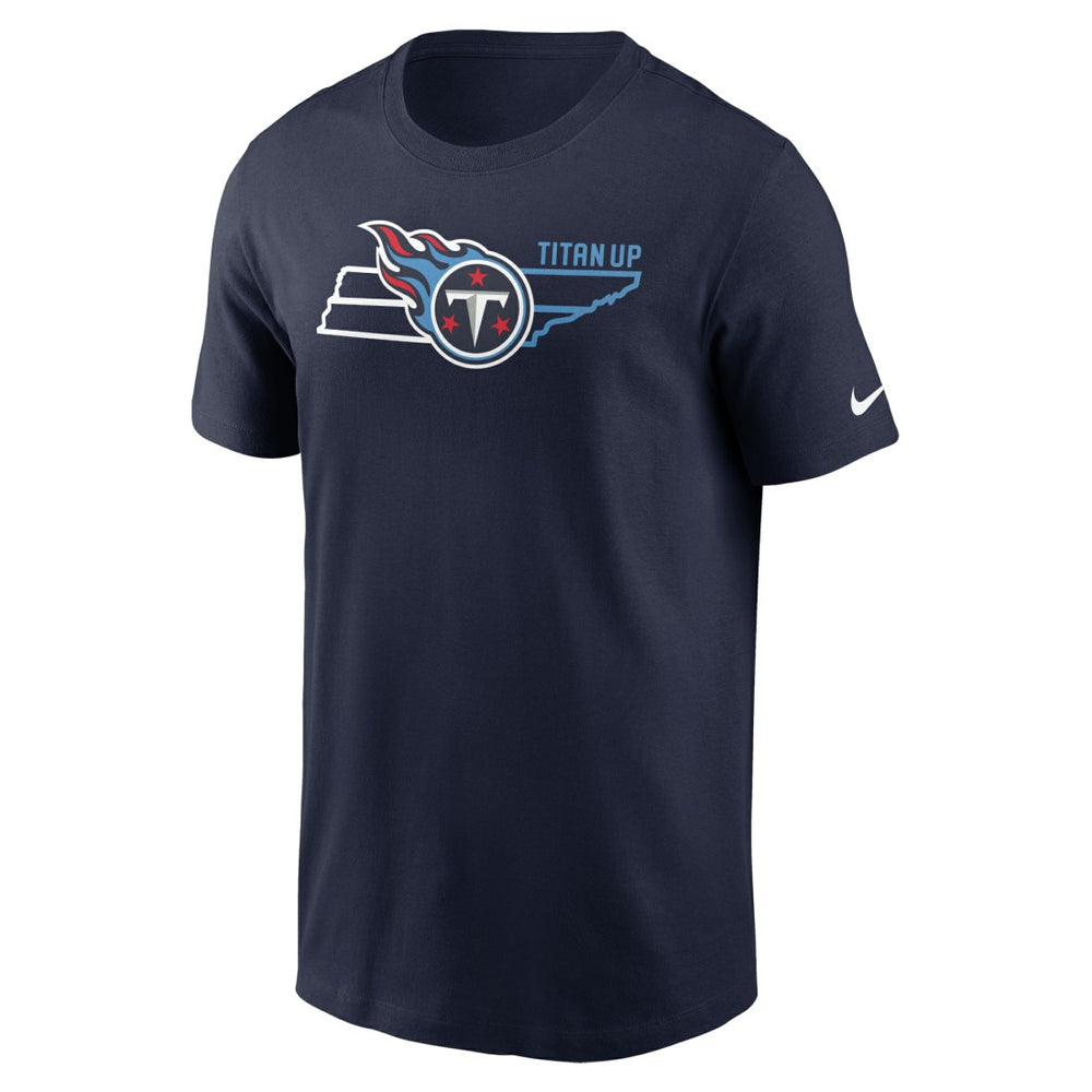 Tennessee Titans Essential Local Phrase T-Shirt - Navy | Nike online