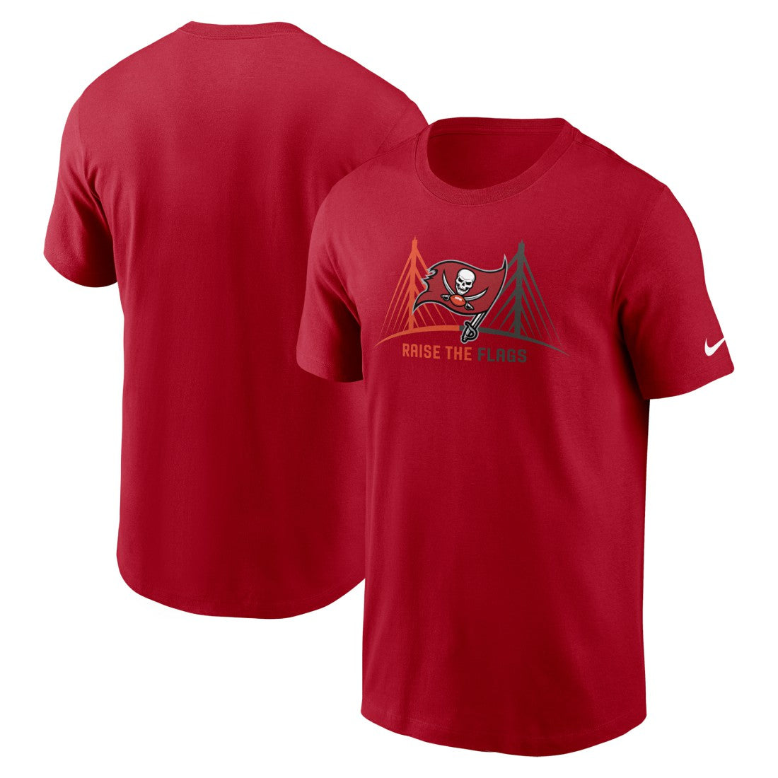 Tampa Bay Buccaneers Essential Local Phrase T-Shirt - Red | Nike for sale