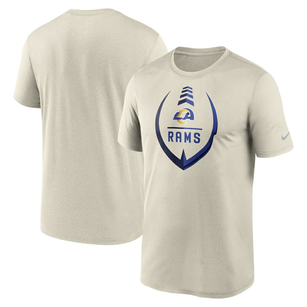 Los Angeles Rams Icon Legend Performance T-Shirt - Bone | Nike for sale