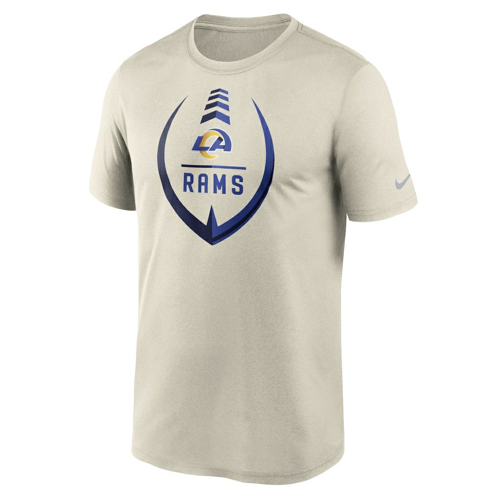 Los Angeles Rams Icon Legend Performance T-Shirt - Bone | Nike for sale