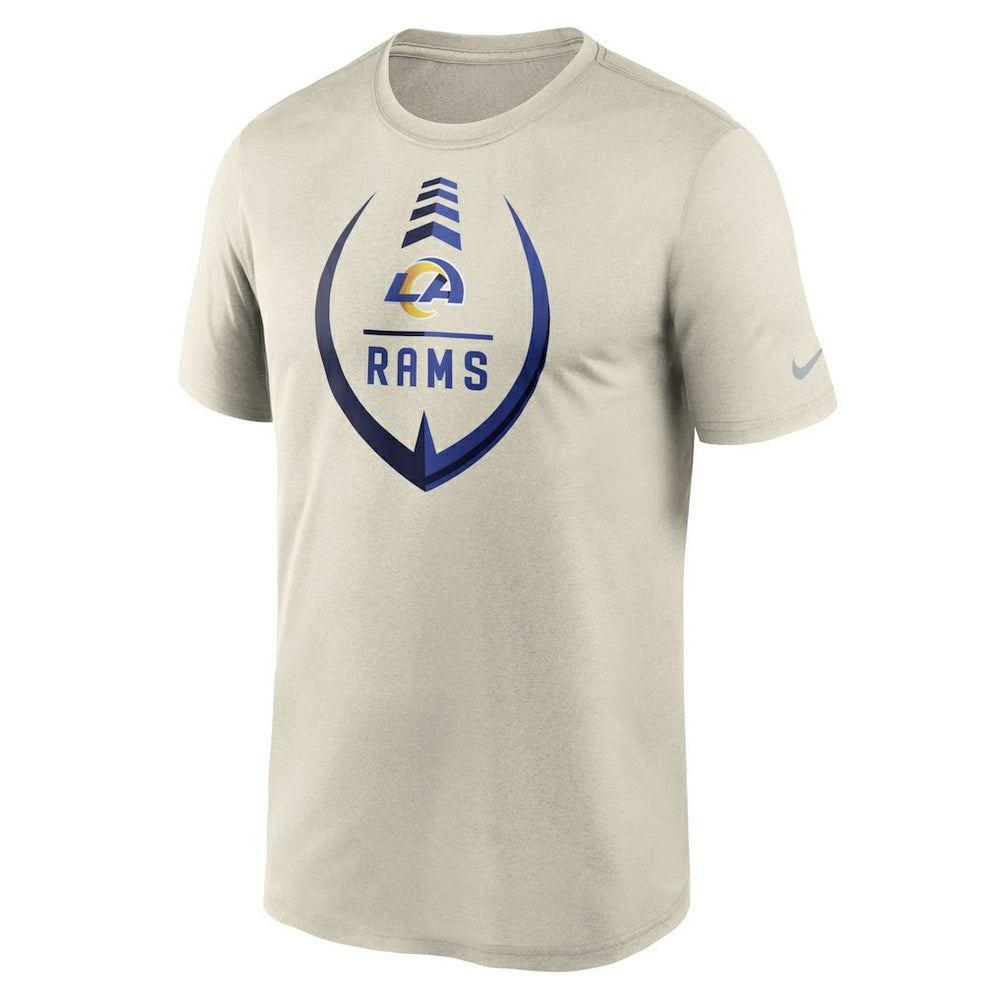 Los Angeles Rams Icon Legend Performance T-Shirt - Bone | Nike for sale