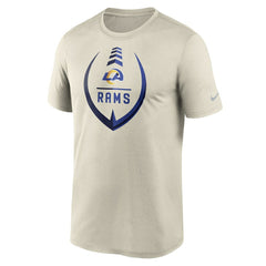 Los Angeles Rams Icon Legend Performance T-Shirt - Bone | Nike for sale
