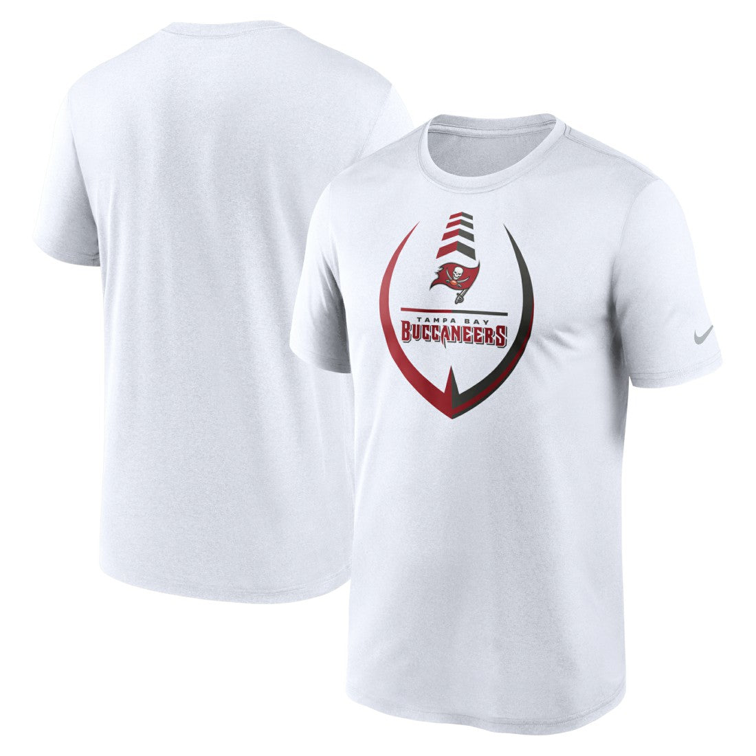 Tampa Bay Buccaneers Icon Legend Performance T-Shirt - White | Nike on sale