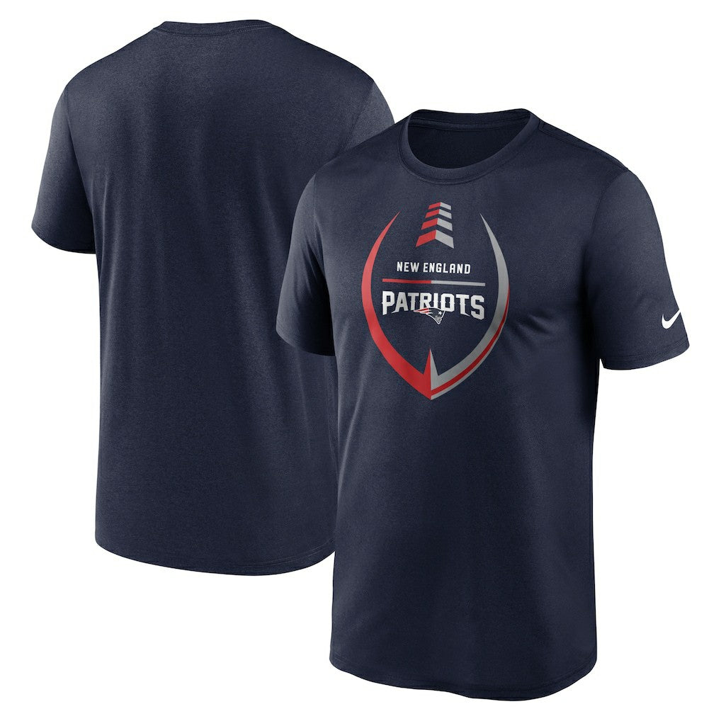 New England Patriots Icon Legend Performance T-Shirt - Navy | Nike discount