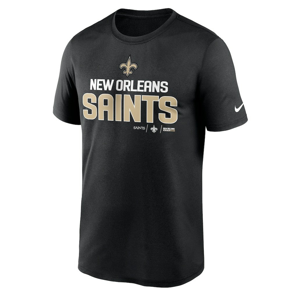 New Orleans Saints Legend Community Performance T-Shirt - Black | Nike sale