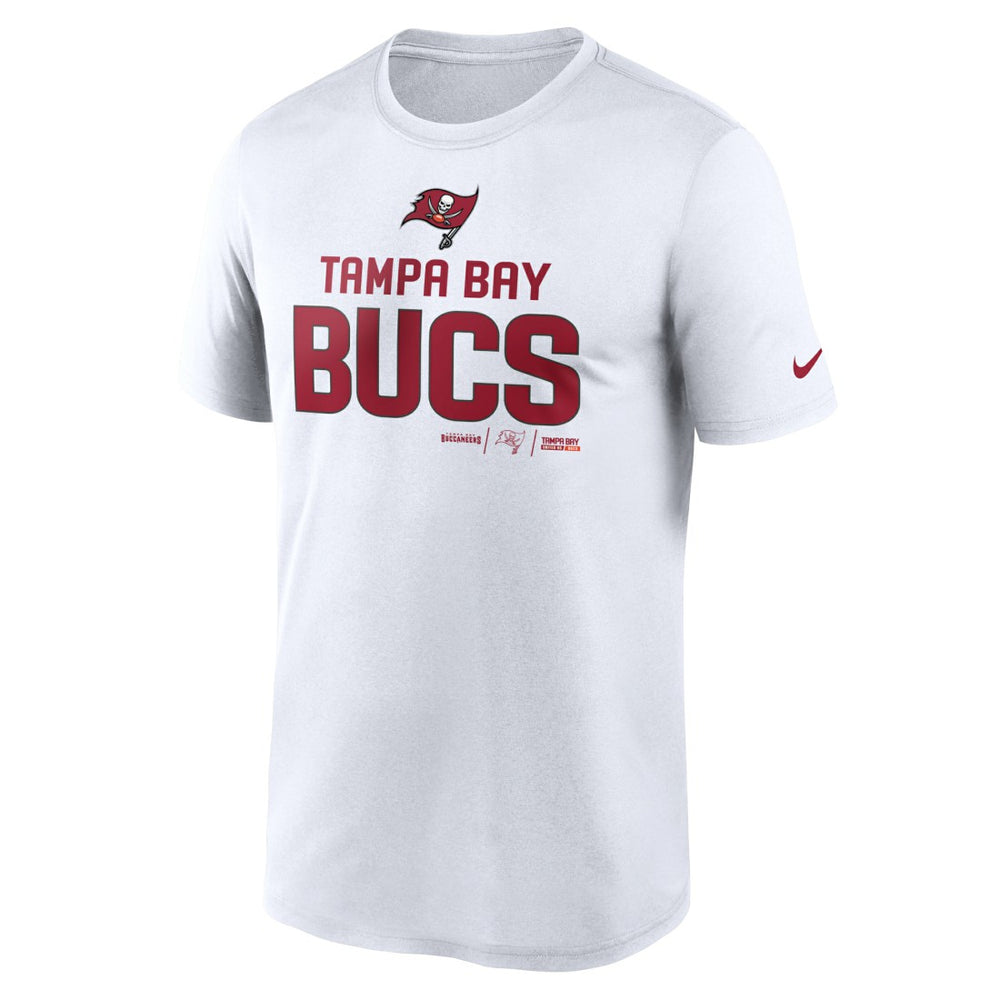Tampa Bay Buccaneers Legend Community Performance T-Shirt - White | Nike discount