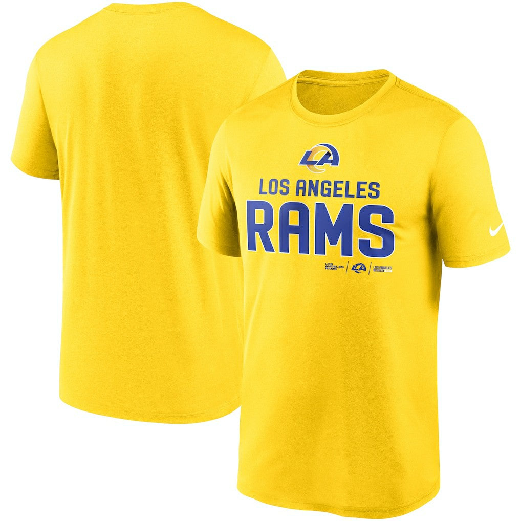 Los Angeles Rams Legend Community Performance T-Shirt - Gold | Nike outlet