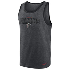 Atlanta Falcons Tri-Blend Tank Top - Heathered Charcoal | Nike on sale