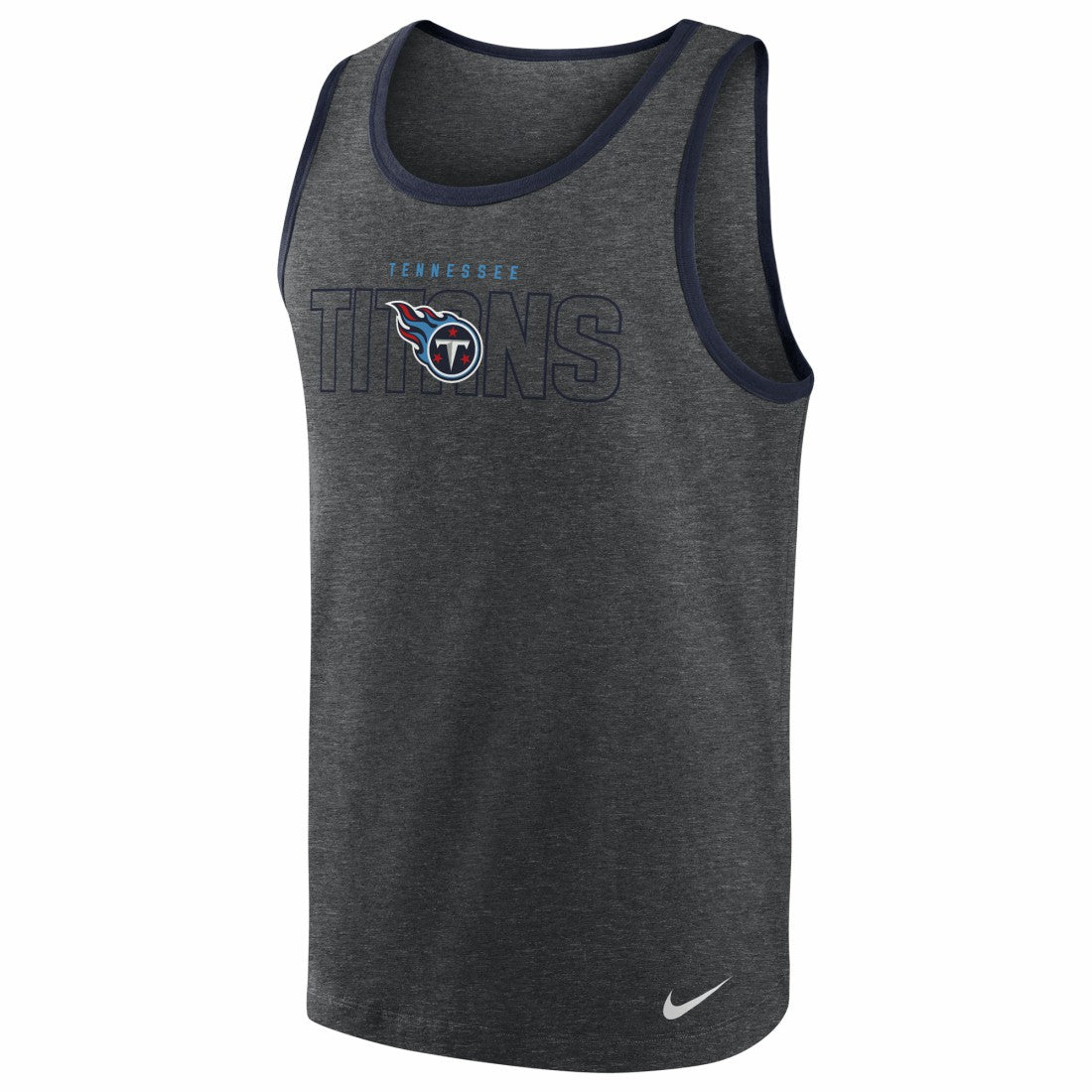 Tennessee Titans Tri-Blend Tank Top - Heathered Charcoal | Nike outlet