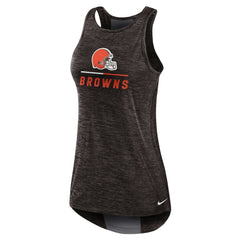 Cleveland Browns Women's High Neck Performance Tank Top - Brown | Nike on sale