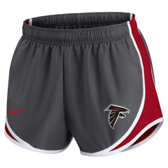 Atlanta Falcons Women's Team Logo Performance Tempo Shorts - Charcoal | Nike on sale