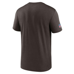 Cleveland Browns Sideline Infograph Performance T-Shirt - Brown | Nike sale
