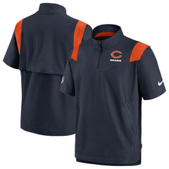 Chicago Bears Sideline Coaches Chevron Lockup Pullover Top - Navy | Nike outlet