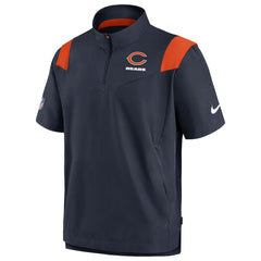 Chicago Bears Sideline Coaches Chevron Lockup Pullover Top - Navy | Nike outlet