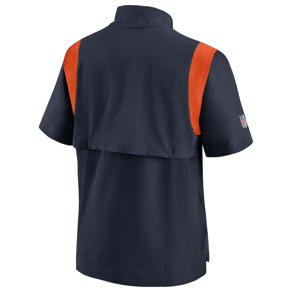 Chicago Bears Sideline Coaches Chevron Lockup Pullover Top - Navy | Nike outlet