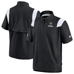 Las Vegas Raiders Sideline Coaches Chevron Lockup Pullover Top - Black | Nike cheap