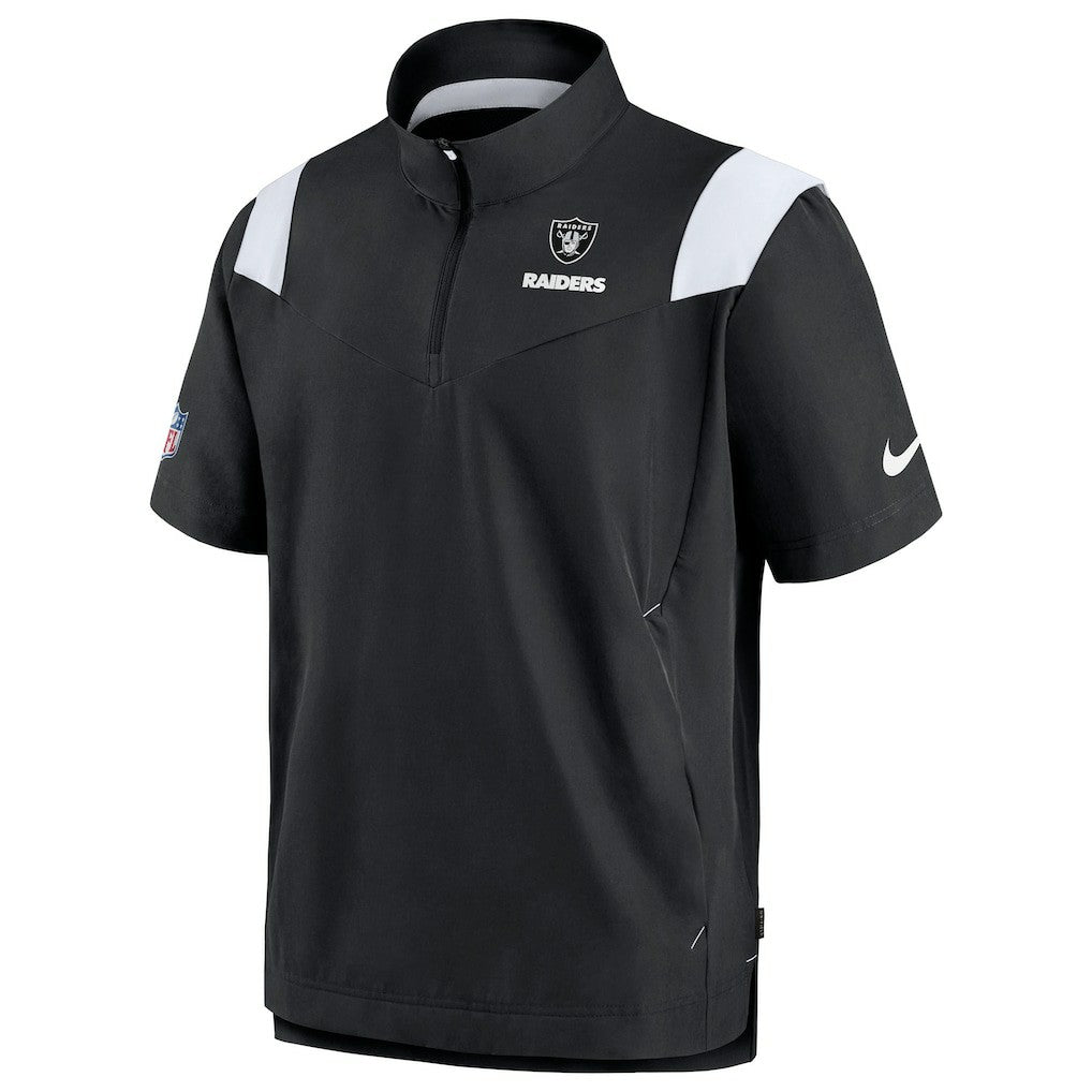 Las Vegas Raiders Sideline Coaches Chevron Lockup Pullover Top - Black | Nike cheap