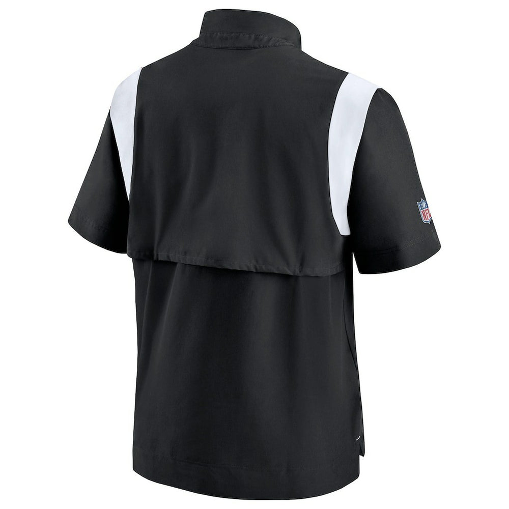 Atlanta Falcons Sideline Coaches Chevron Lockup Pullover Top - Black | Nike for sale