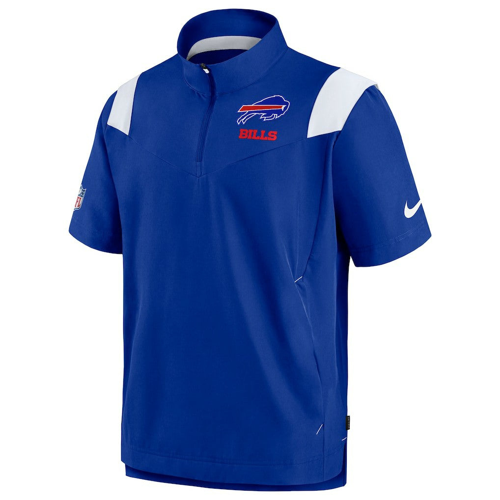 Buffalo Bills Sideline Coaches Chevron Lockup Pullover Top - Royal | Nike sale