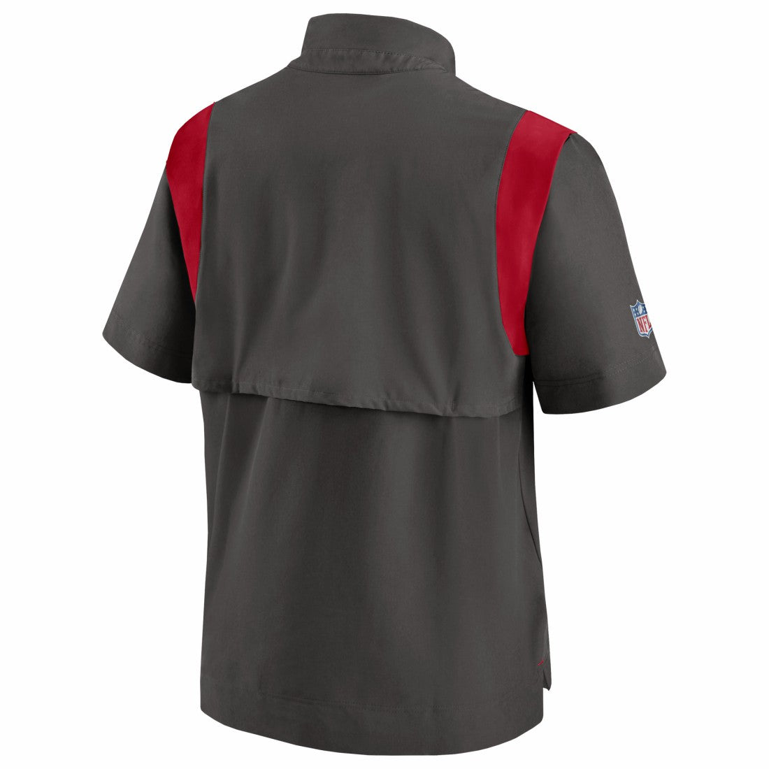 Tampa Bay Buccaneers Sideline Coaches Chevron Lockup Pullover Top - Pewter | Nike for sale