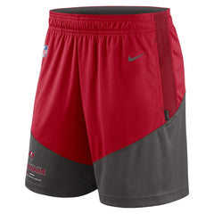 Tampa Bay Buccaneers Sideline Primary Lockup Performance Shorts - Red/Pewter | Nike outlet