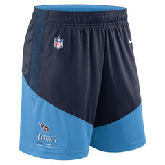 Tennessee Titans Sideline Primary Lockup Performance Shorts - Navy/Light Blue | Nike sale